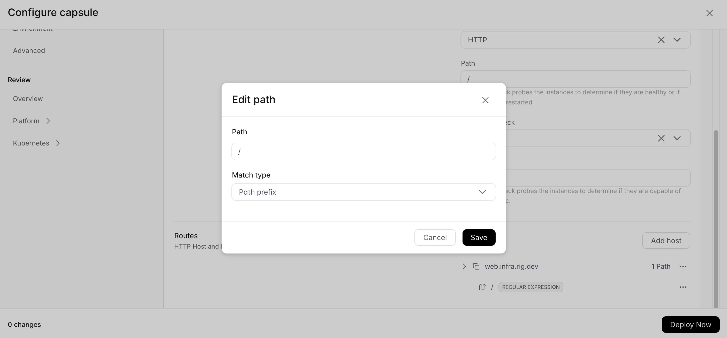 Configure Route Paths